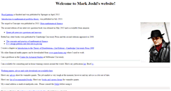 Desktop Screenshot of markjoshi.com